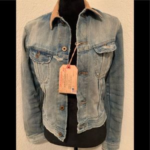 Ralph Lauren Womens Denim Cropped Jacket